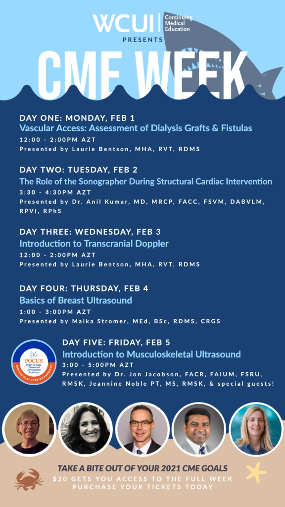 2021 CME Week Schedule and Presenters
