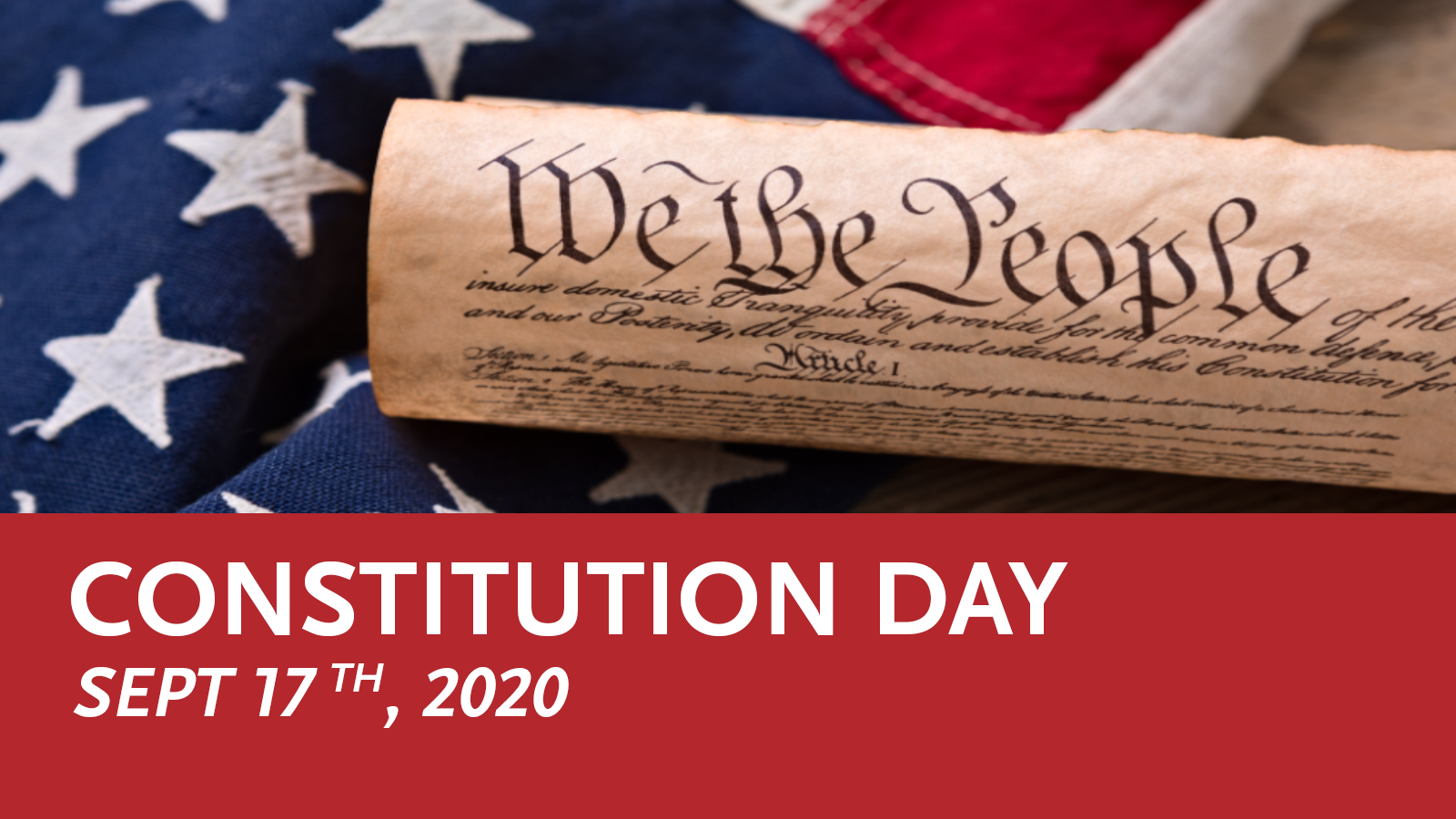 Constitution Day September 17th, 2020 WCUI