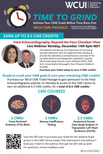 Achieve Your CME Goals Before Time Runs Out - WCUI